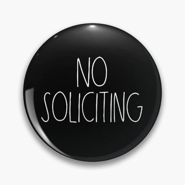 Item preview, No soliciting designed and sold by TheLemonBox.