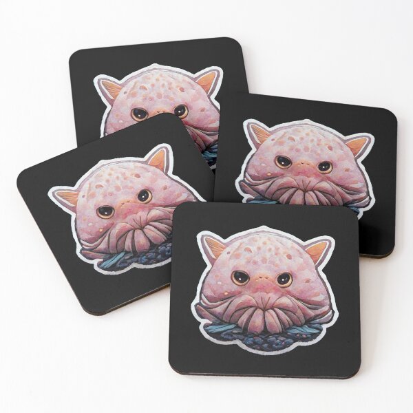 Item preview, Ugly Blobfish Illustration designed and sold by meshhead.