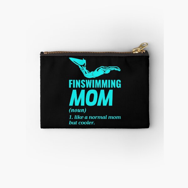 Item preview, Finswimming Mom Swimming Swimmer Swim Water sport designed and sold by CuteDesigns1.