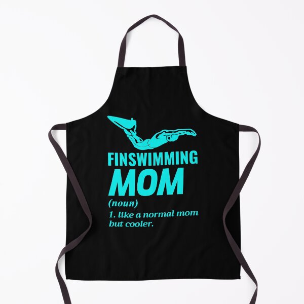 Item preview, Finswimming Mom Swimming Swimmer Swim Water sport designed and sold by CuteDesigns1.