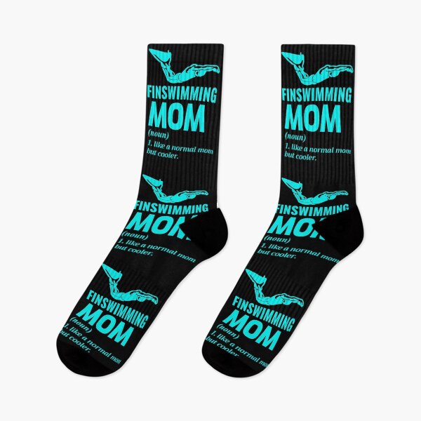 Item preview, Finswimming Mom Swimming Swimmer Swim Water sport designed and sold by CuteDesigns1.