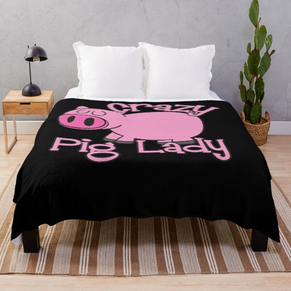 Item preview, Crazy pig lady T-Shirt designed and sold by xanelcvicia.