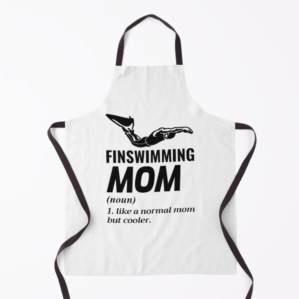 Item preview, Finswimming Mom Swimming Swimmer Swim Water sport designed and sold by CuteDesigns1.