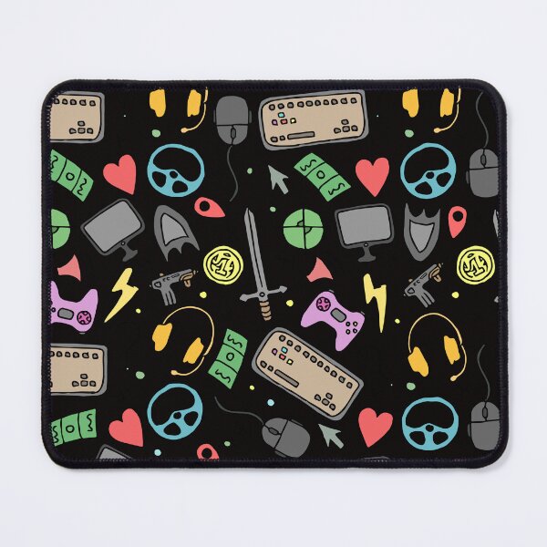 Item preview, Gaming device cartoon pattern - Illustration design designed and sold by Nemesiscrowd.