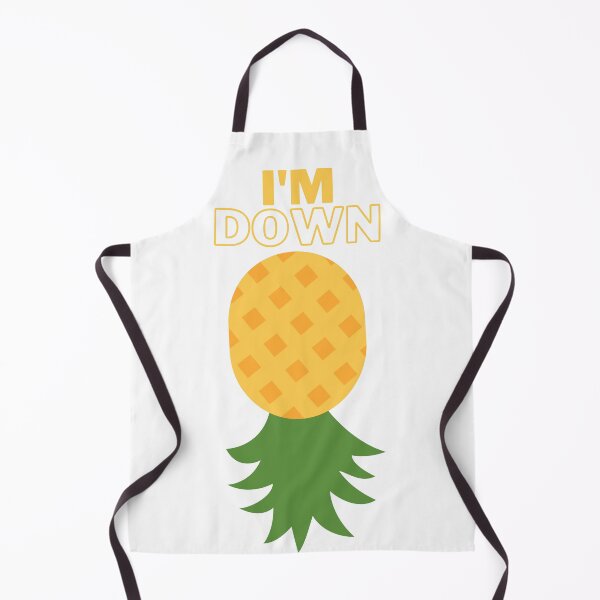 Item preview, Yellow I'm Down- Upside down pineapple designed and sold by DDDirtyfun.