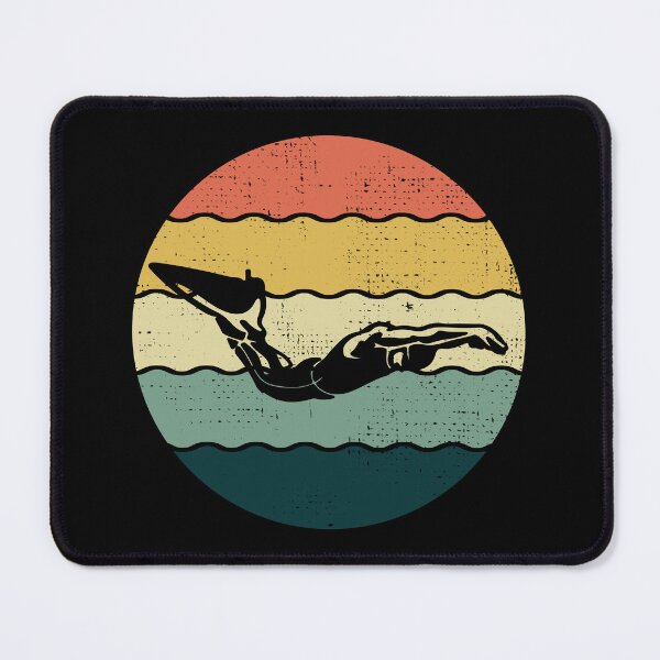 Item preview, Finswimming Swimming Swimmer Water Sport Vintage Retro designed and sold by CuteDesigns1.