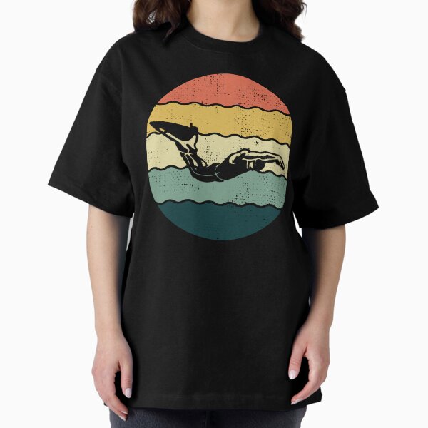 Item preview, Finswimming Swimming Swimmer Water Sport Vintage Retro designed and sold by CuteDesigns1.
