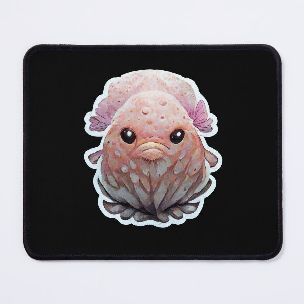 Item preview, Ugly Blobfish Illustration designed and sold by meshhead.