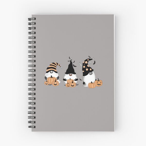 Item preview, 3 Cute Halloween Gnomes with Jack O Lanterns designed and sold by Trinket-Trickster.