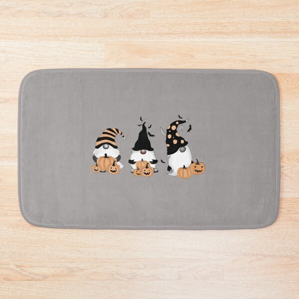 Item preview, 3 Cute Halloween Gnomes with Jack O Lanterns designed and sold by Trinket-Trickster.