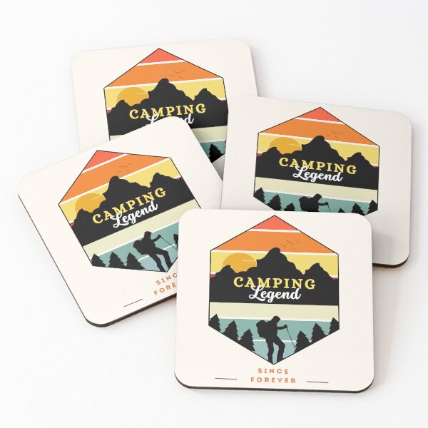 Item preview, Camping Legend Since Forever Funny Legendary Campers  designed and sold by Ay-mane.
