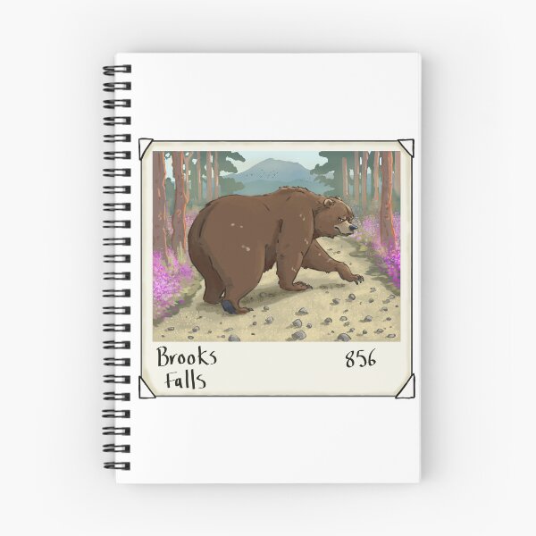 Item preview, Bear 856 Brooks falls designed and sold by LianeTancock.