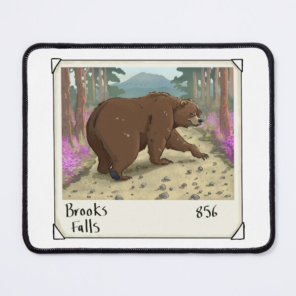 Item preview, Bear 856 Brooks falls designed and sold by LianeTancock.