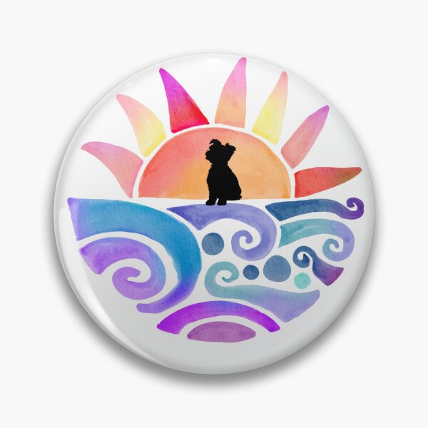 Item preview, Westland Terrier Sunset designed and sold by Doggymadness.