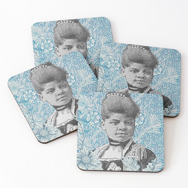 Item preview, Ida B. Wells Among William Morris' Blue Merigold designed and sold by BriguyBlock.