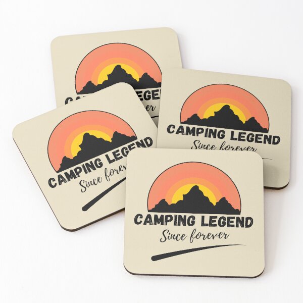 Item preview, Camping Legend Since Forever Funny Legendary Campers  designed and sold by Ay-mane.