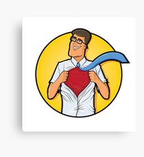 Super Geek Canvas Print