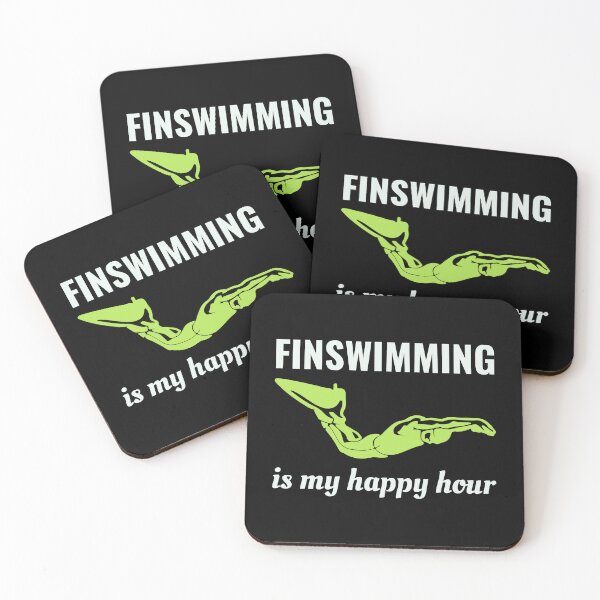 Item preview, Finswimming Swimming Swimmer Water Sport  designed and sold by CuteDesigns1.