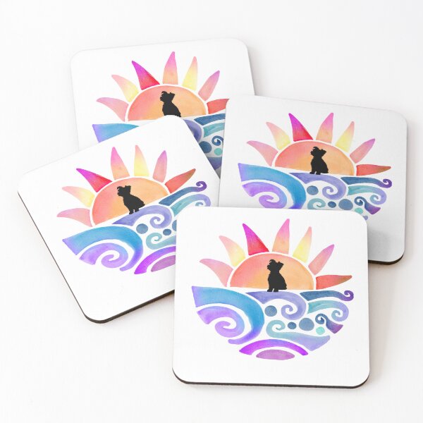Item preview, Westland Terrier Sunset designed and sold by Doggymadness.