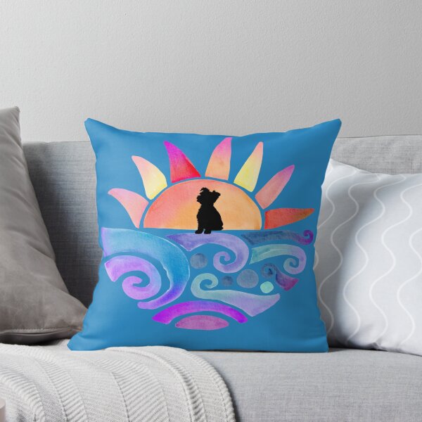 Item preview, Westland Terrier Sunset designed and sold by Doggymadness.