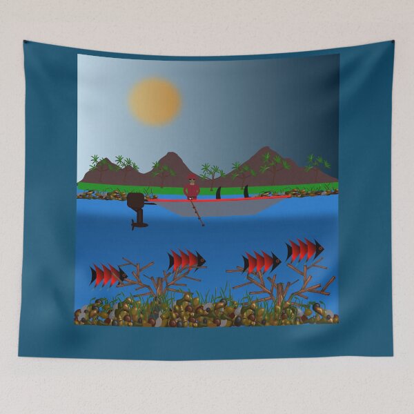 Item preview,  FISH ON THE PROWL designed and sold by RGSMOOTHFINGER.