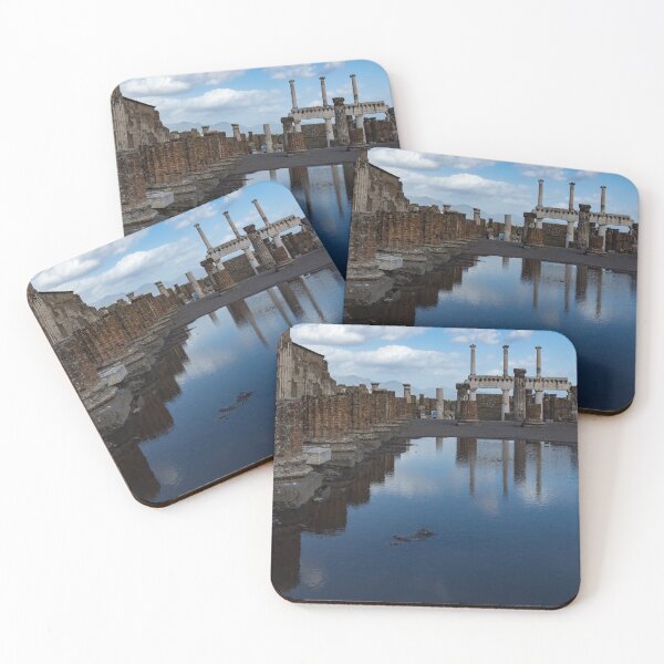 Item preview, Reflecting on Ancient Pompeii - the Giant Rain Puddle View  designed and sold by Georgia Mizuleva.