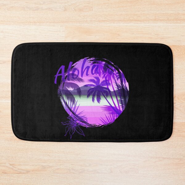 Item preview,  Aloha Violet Night  designed and sold by Urimagery.