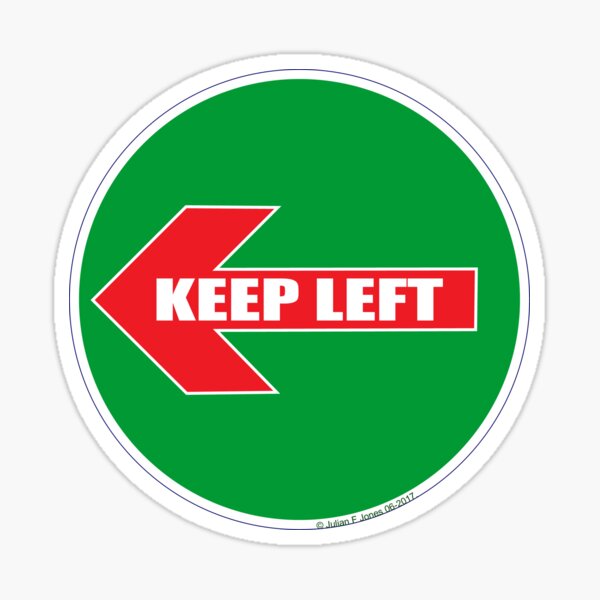 Artikel-Vorschau von HALTEN SIE LINKS 04, politisch, T-Shirt., designt und verkauft von JulianFJones.