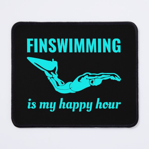 Item preview, Finswimming Swimming Swimmer Water Sport designed and sold by CuteDesigns1.