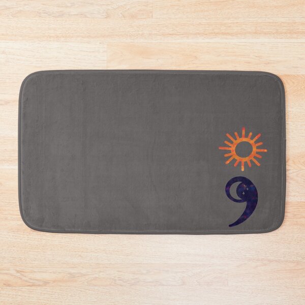 Item preview, Sun and moon semi colon designed and sold by TayIsland.