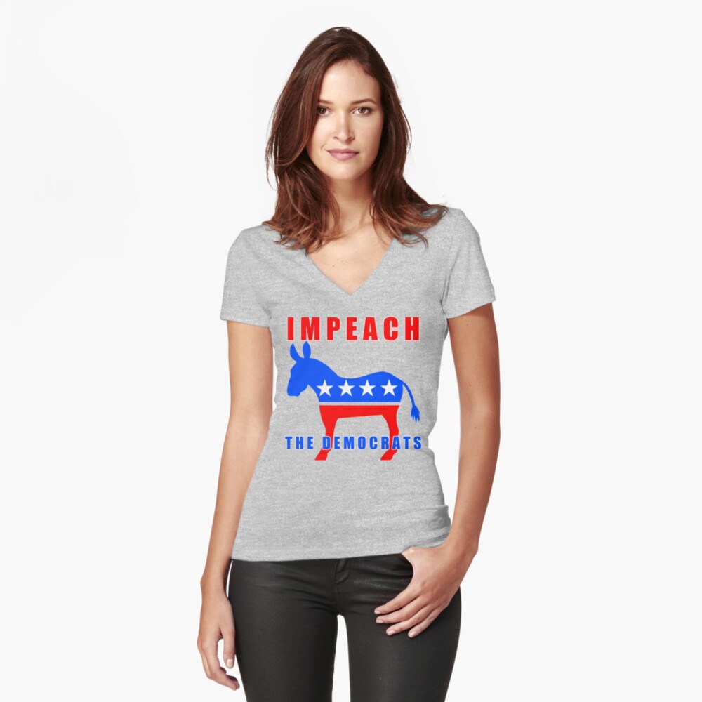 Item preview, Fitted V-Neck T-Shirt designed and sold by theartofvikki.