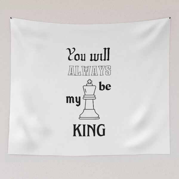 Item preview, You will always be my king (black) designed and sold by Megurix.