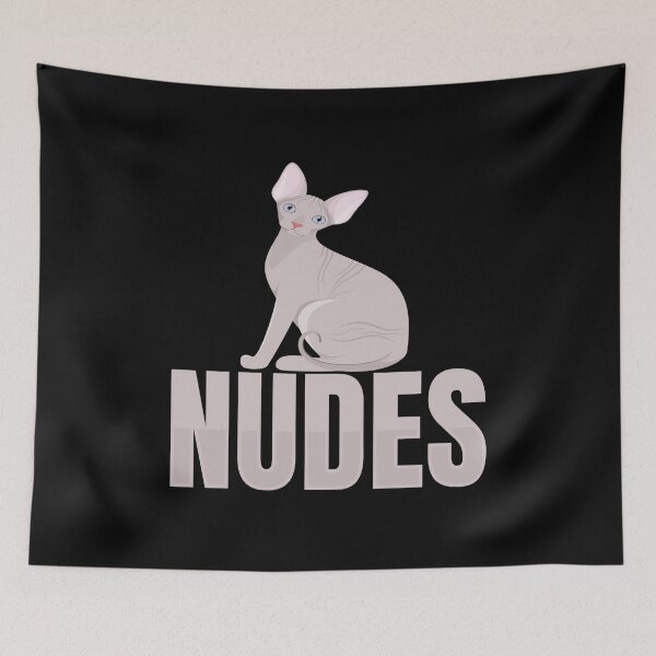 Item preview, Nudes Sphynx Cat Kitten designed and sold by MooonTees.