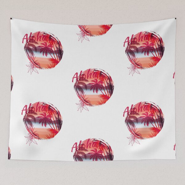 Item preview,  Aloha Red Evening  designed and sold by Urimagery.