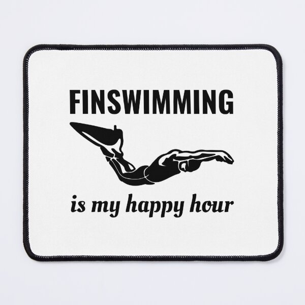 Item preview, Finswimming Swimming Swimmer Water Sport  designed and sold by CuteDesigns1.