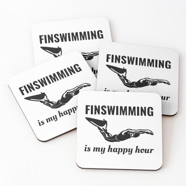 Item preview, Finswimming Swimming Swimmer Water Sport  designed and sold by CuteDesigns1.