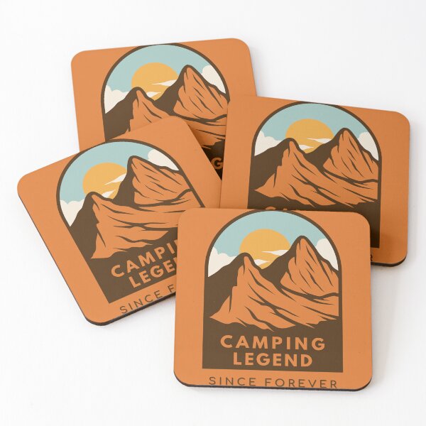 Item preview, Camping Legend Since Forever Funny Legendary Campers  designed and sold by Ay-mane.