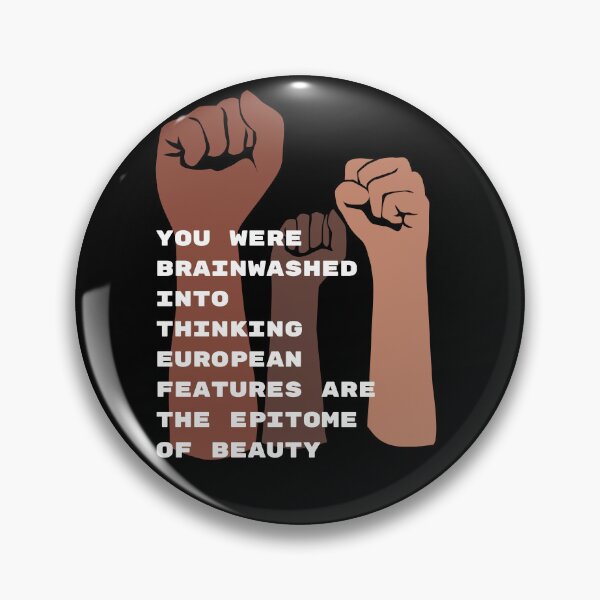 Item preview, Eurocentric Beliefs Do Not Define Your Beauty - Equality Quote #2 designed and sold by stareve.
