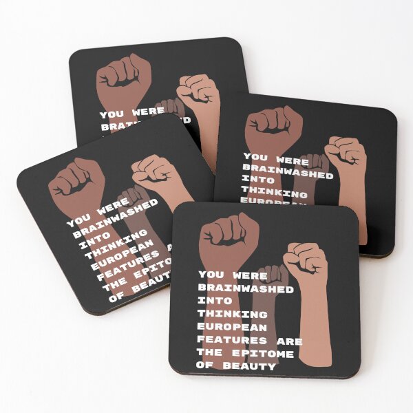 Item preview, Eurocentric Beliefs Do Not Define Your Beauty - Equality Quote #2 designed and sold by stareve.