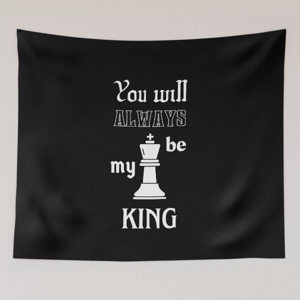 Item preview, You will always be my king (white) designed and sold by Megurix.