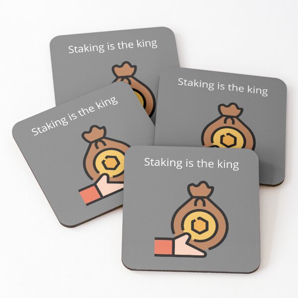 Item preview, Staking is the king designed and sold by UpcomingTech.