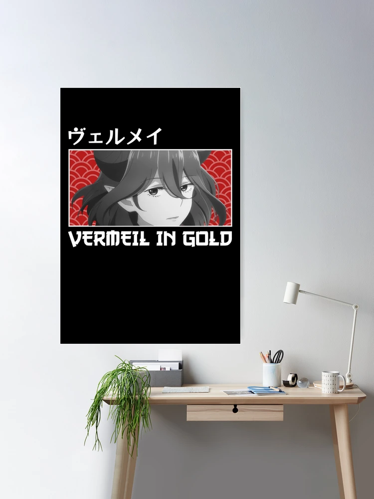 Vermeil in Gold minimalist poster  Anime titles, Minimalist poster, Comedy  genres