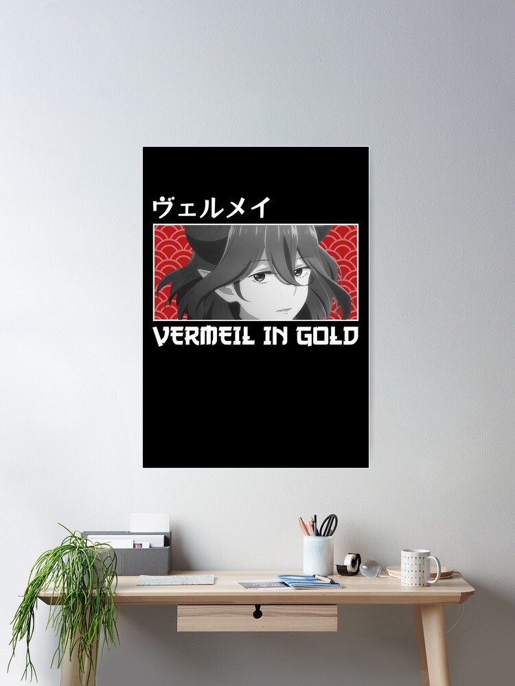 Vermeil in Gold minimalist poster  Anime titles, Minimalist poster, Comedy  genres