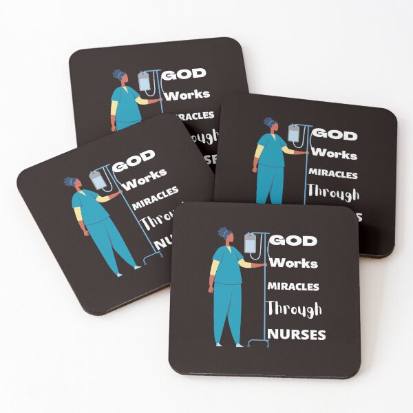 Item preview, God Works Miracles Through Nurses designed and sold by Rell1970.