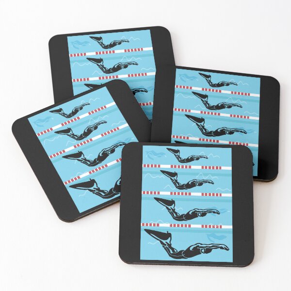Item preview, Finswimming Girl Swimming Swimmer Water Sport  designed and sold by CuteDesigns1.