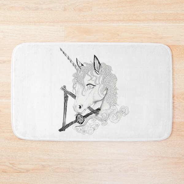 Item preview, Fire Gemini Unicorn designed and sold by jurafficART.