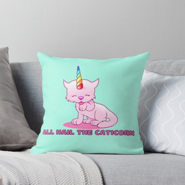 Item preview, Cat Kitty Unicorn All Hail the Caticorn designed and sold by lazygoattees.