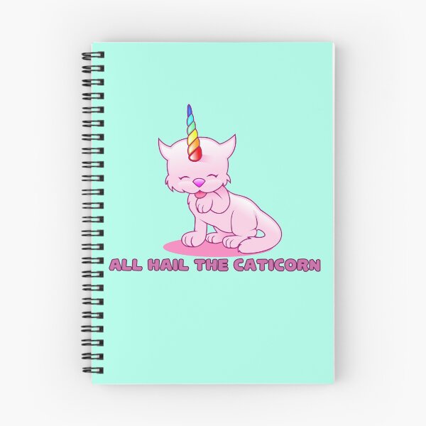 Item preview, Cat Kitty Unicorn All Hail the Caticorn designed and sold by lazygoattees.