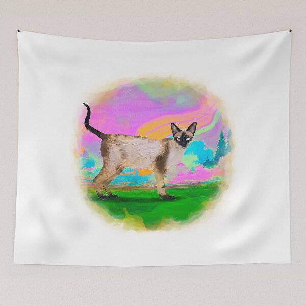 Item preview, Siamese kitten portrait designed and sold by Federico Pagnani.