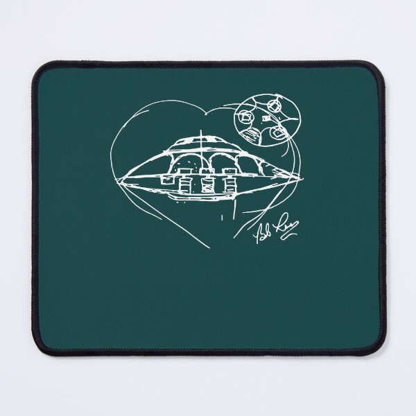 Item preview, Bób Lázar's Flying Saucer Sketch designed and sold by cessorrup.
